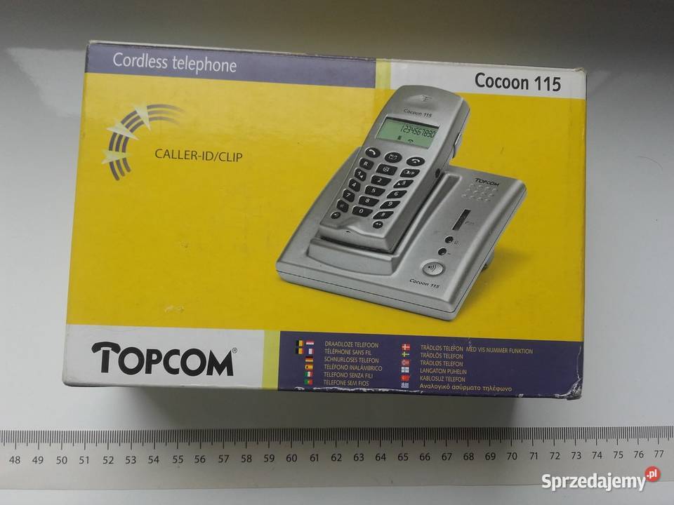 Telefon stacjonarny bezprzewodowy TopCon Cocoon Bydgoszcz