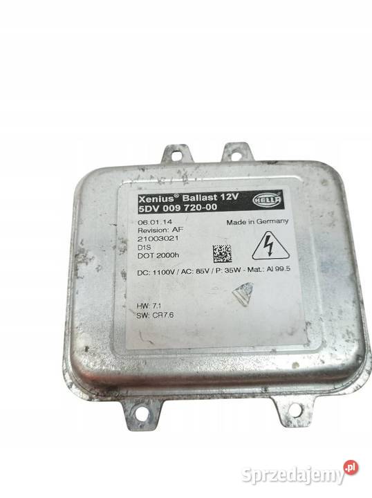 PRZETWORNICA XENON LAMPY INSIGNIA 5DV00972000 osobowe