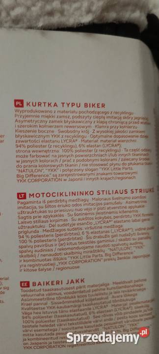 ESMARA Kurtka damska biker kolor brązowy rozmiar warmińsko-mazurskie Ełk