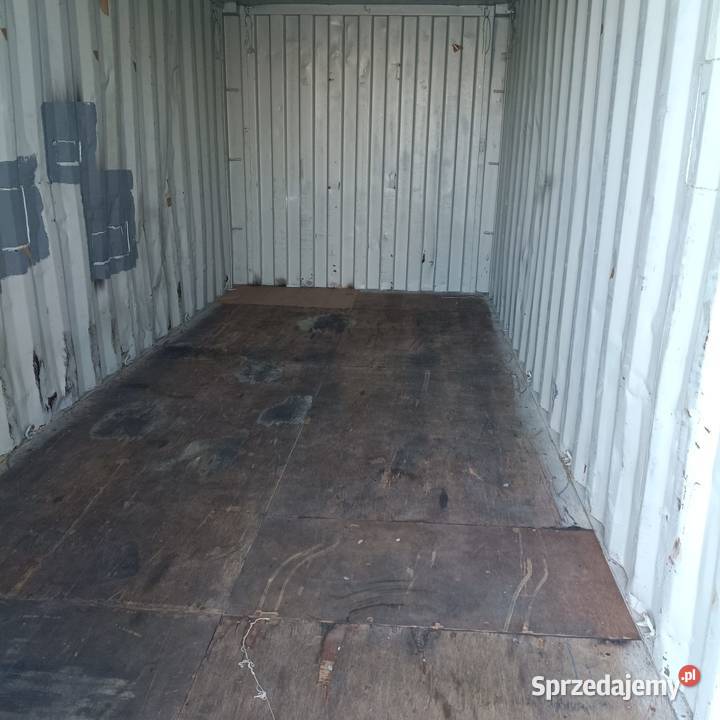 Kontener morski magazynowy używany 20DC Rzeszów Magazynowanie