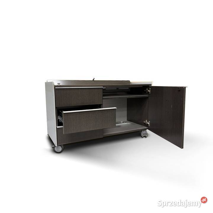 Mobilny sideboard BENE Premium Ciemny Dąb Tarnów