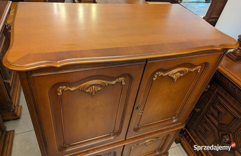 Szafkakomoda ludwikowska orzechsklep Dąbrowa sprzedam