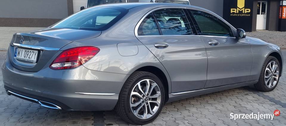 Mercedes C W205 SALON 100 BEZWYPADKOWY Niski Kraków