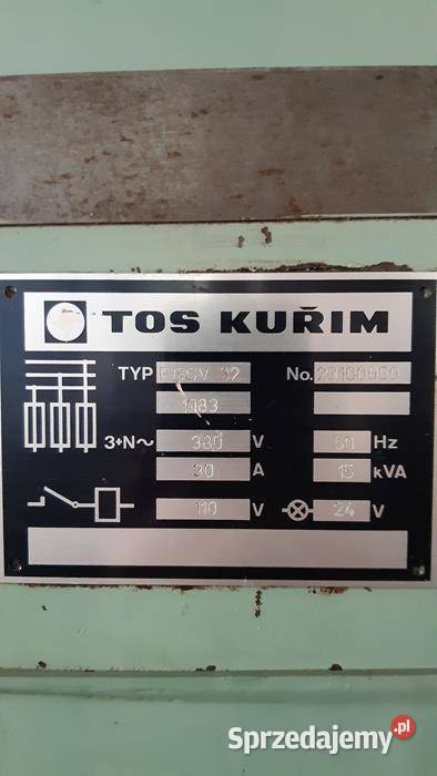Frezarka uniwersalna FGSV 32 3200000 Netto kujawsko-pomorskie Krobia sprzedam