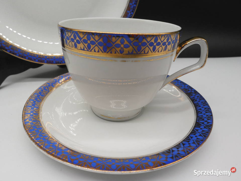 Zestaw śniadaniowy trio z porcelany BAVARIA wielkopolskie Raszków