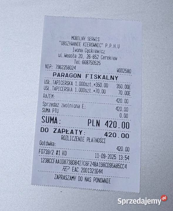 Kierownica Renault Laguna II 2 skóra naturalna Białobrzegi