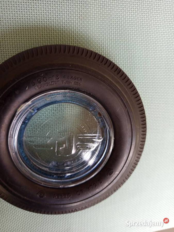 Popielniczka Retro GISLAVED szweckiej fabryki Warszawa