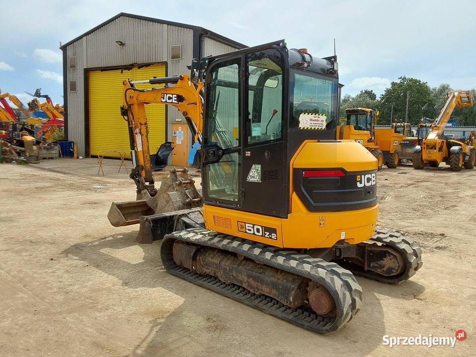 Minikoparka JCB 50 Z2 2023r 1500mtg waga 5 ton Ryżki