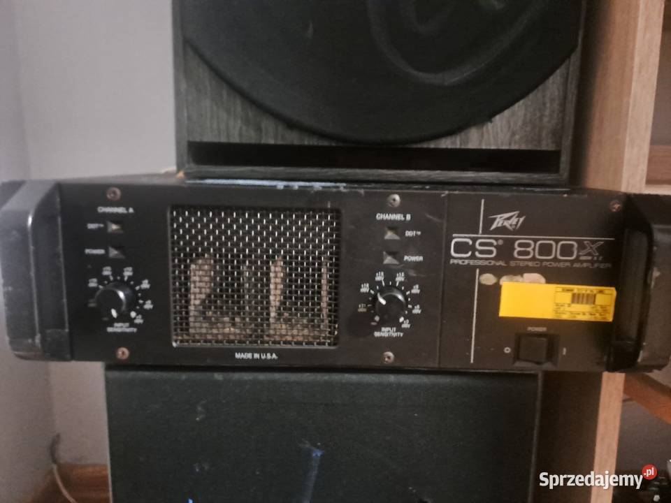 Wzmacniaczkońcówka mocy Peavey CS800X Puławy