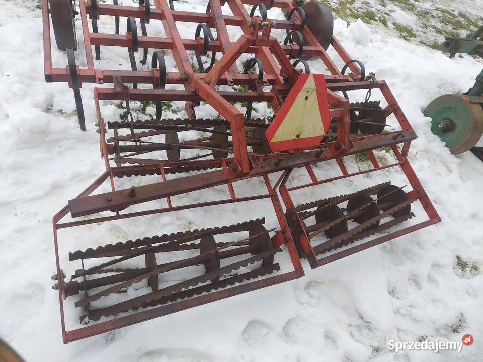 Agregat uprawowy 2m z wałkami na docisku Blizne sprzedam