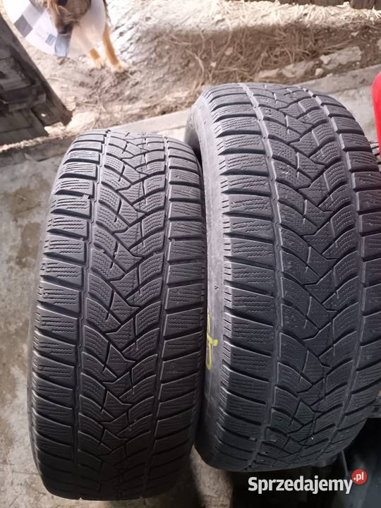 Opony zimowe Dunlop Winter Sport dwie sztuki mazowieckie Pruszków
