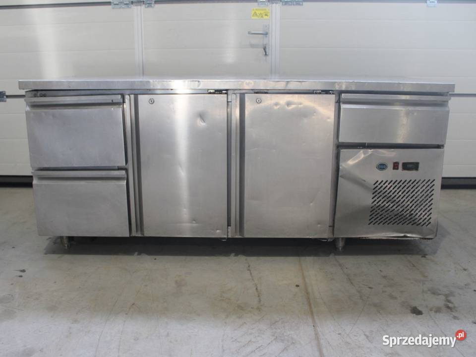 Stół chłodniczy roboczy gastronomiczny 196x70x75 Niedźwiedź