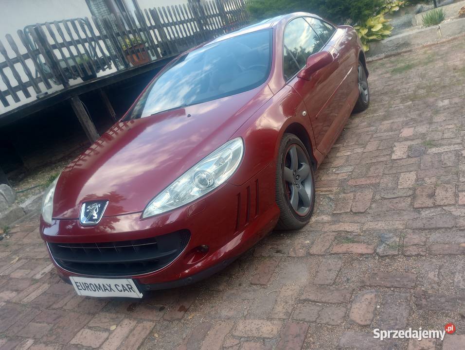 PIĘKNY Peugeot 407 coupe z roku 2007 Rok produkcji 2007 Ruda Śląska