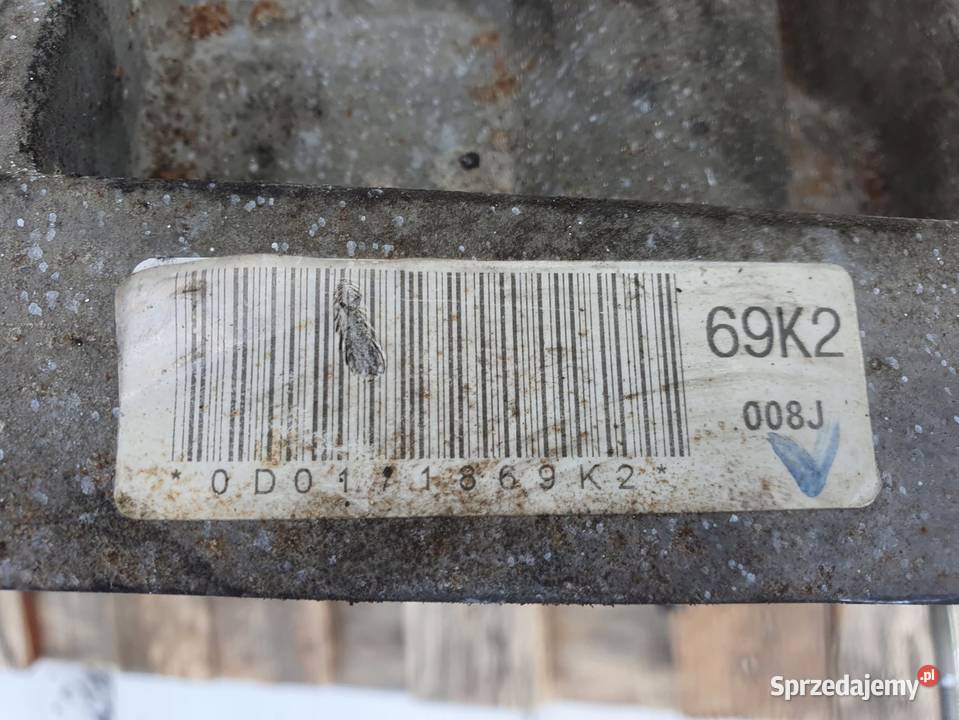 Suzuki SX4 SX4 16 DDIS SKRZYNIA BIEGÓW 69K2 Rudka