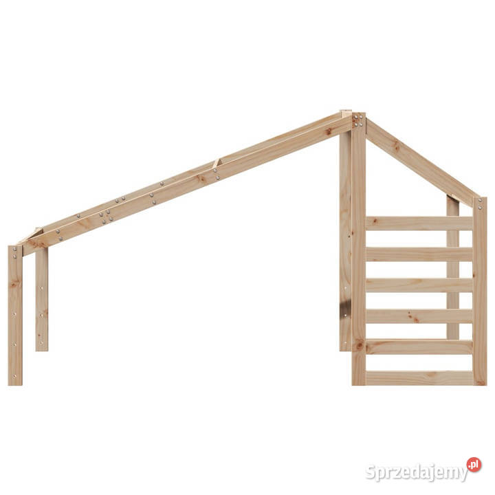 Daszek do łóżka dziecięcego 198x97x113 lite mazowieckie