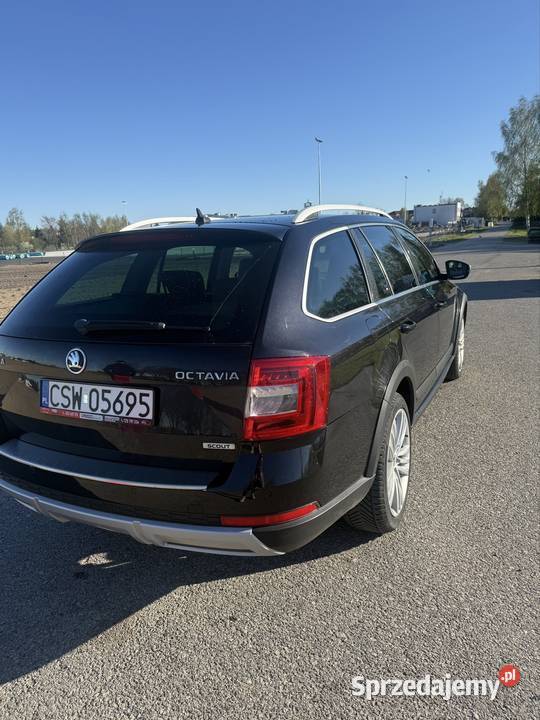 Skoda Octavia Scout 4x4 skórzana tapicerka Bydgoszcz