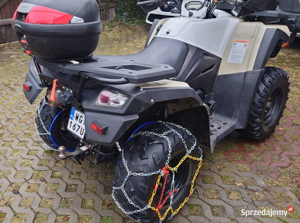 Kymco Mxu550i maly przebieg dodatki nieuszkodzony
