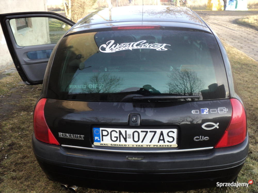 Renault Clio 2 2000r 12 MTV 75KM Dziekanowice