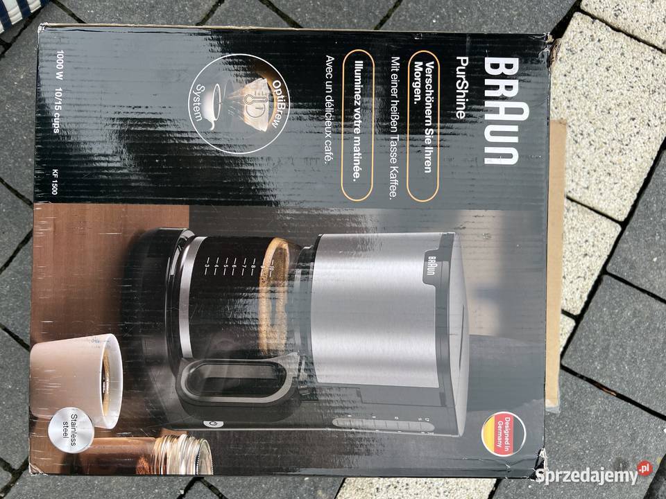 Braun KF1500 Czarny 1000W Uszkodzony Izdebnik