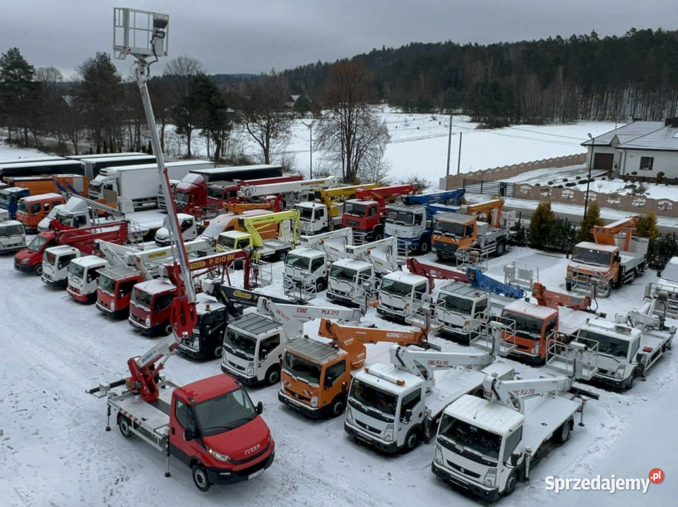 Iveco Daily 35S12 Koszowy Zwyżka MX170 17m UDT sprzedam