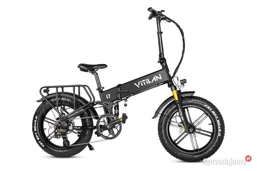 Rower Vitilan I7 Pro 750W mocny składany 20Ah Tarnobrzeg