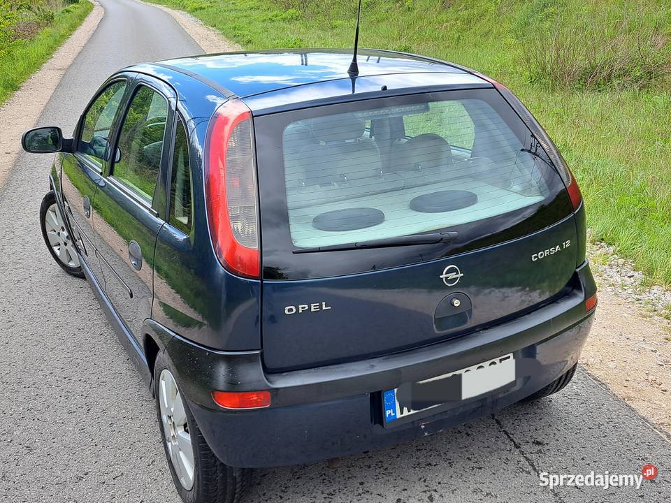 Sprzedam ładnego Opla Corsa C 12 benzyna 2003r mazowieckie Żyrardów