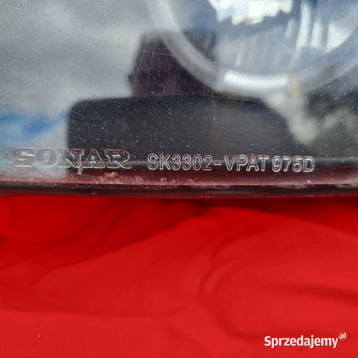 dwie lampy soczewka black tuning vw passat b5 Części samochodowe Brzeg