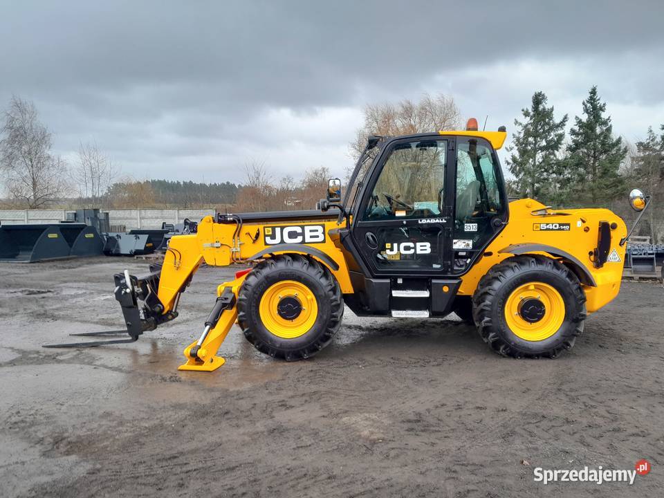 JCB 540140 2019R ŁADOWARKA TELESKOPOWA MANITOU wielkopolskie