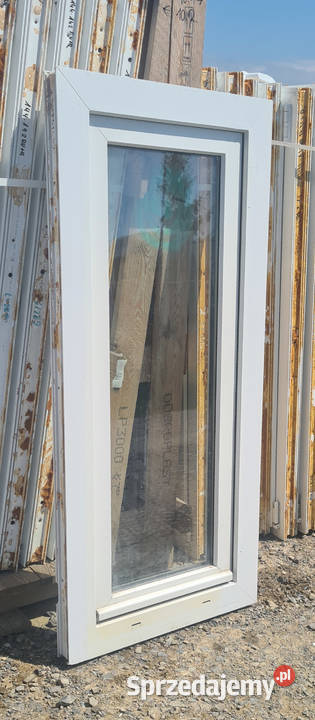 OKNO KacprzaK 62x136 OKNA Używane Plastikowe PCV
