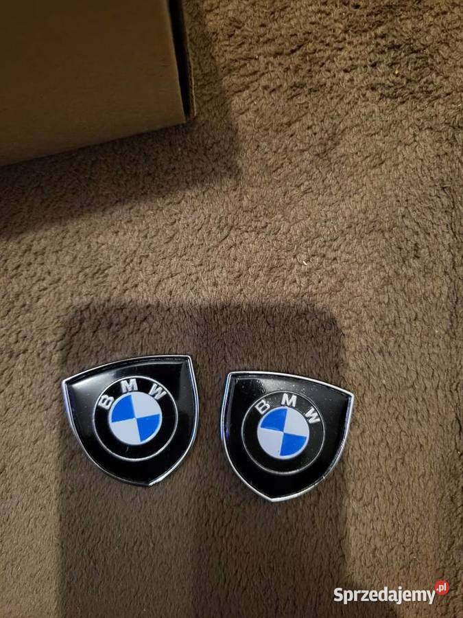 Emblematy BMW Nowe Aluminiowe Komplet 2 Gliwice