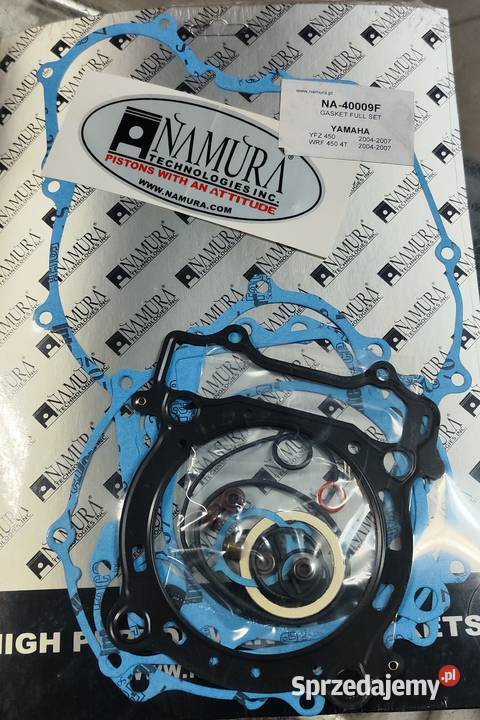 NAMURA KOMPLET USZCZELEK YAMAHA YZF 450 0407 WRF Zabrze