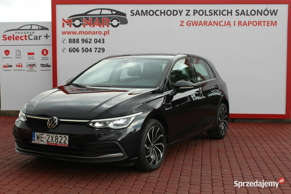 Volkswagen Golf STYLE 15 TSI 130 Salon Polska elektrycznie ustawiane fotele