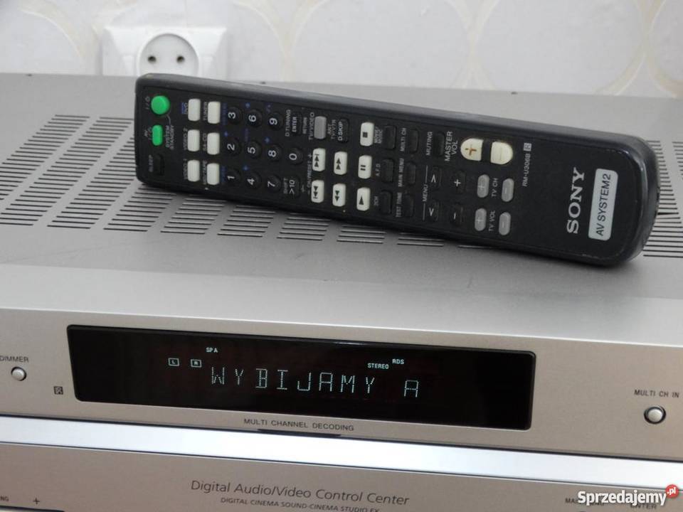 Amplituner Sony STRDE497 pilot mocny WYSYŁKA podkarpackie Jasło sprzedam