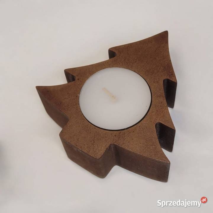 Świąteczny Świecznik Choinka