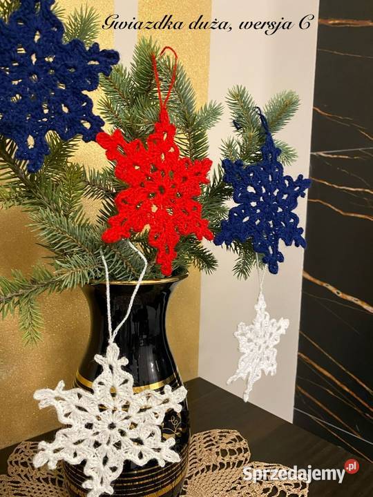 Śnieżynki Dekoracje świąteczne lubelskie Jastków