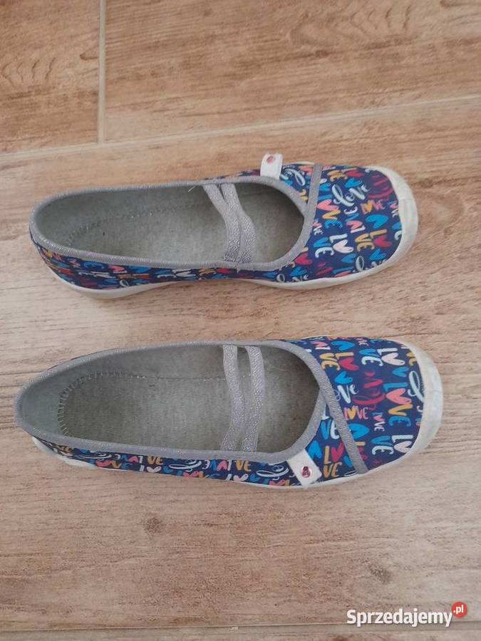 Balerinki dziewczęce Befado rozmiar 36