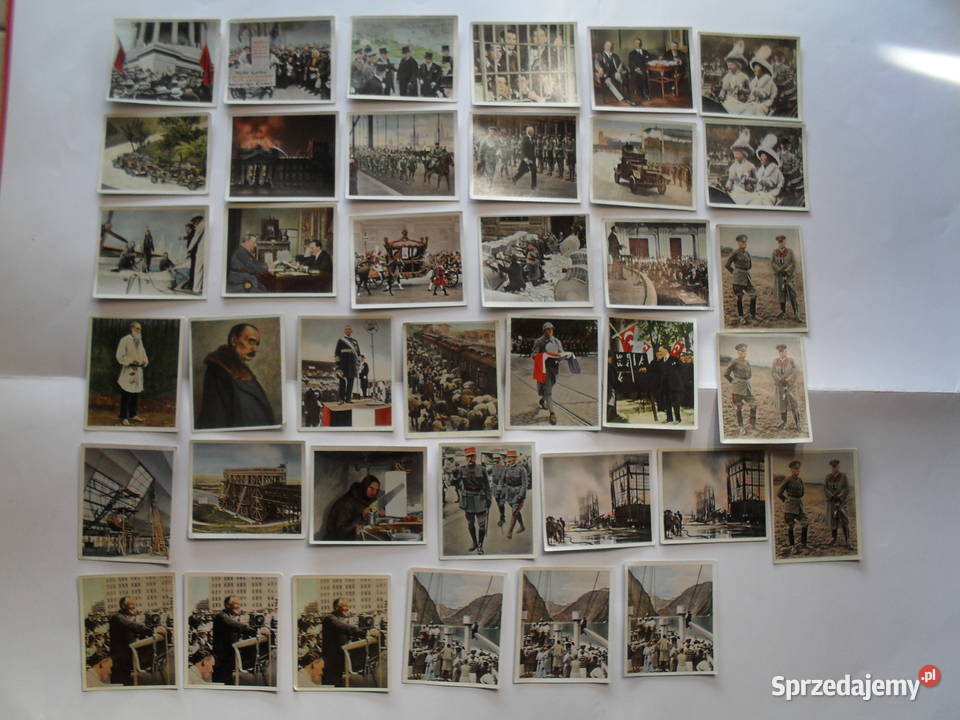 Niemieckie karty tytoniowe papierosowe 38 sztuk