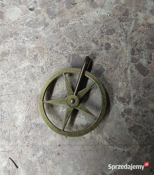 708 Bloczkek rolka 27mm starego zegara linkowy pomorskie Tczew