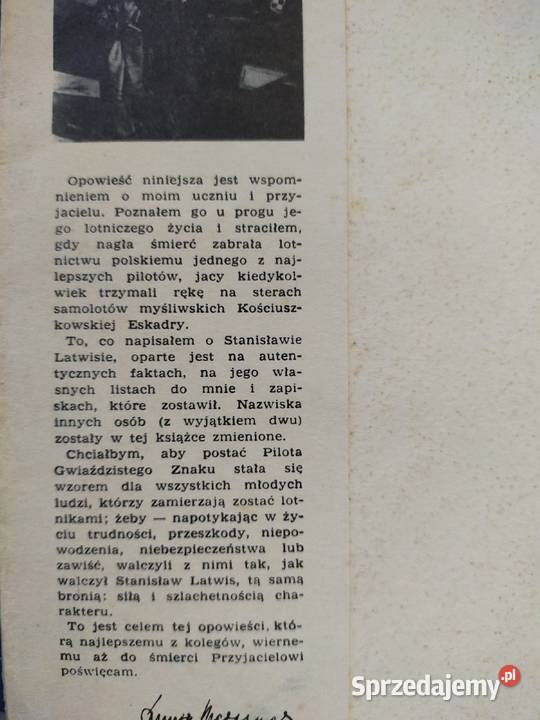 Pilot Gwiazdzistego znaku Janusz Meissner