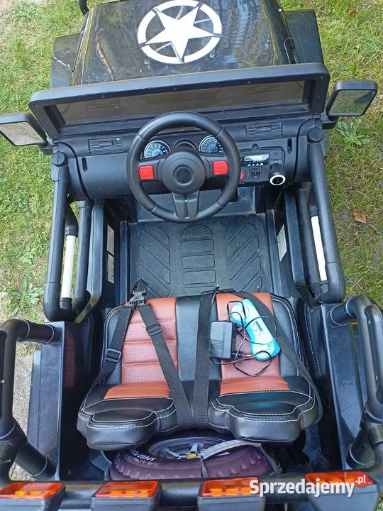 Jeep Monster 4x4 WXE1688 Czarny Full Power sprzedam