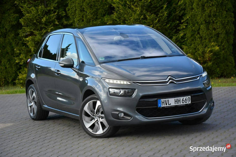 Citroen C4 Picasso Exclusive Full Led JBL kurtyny powietrzne Ostrów Mazowiecka