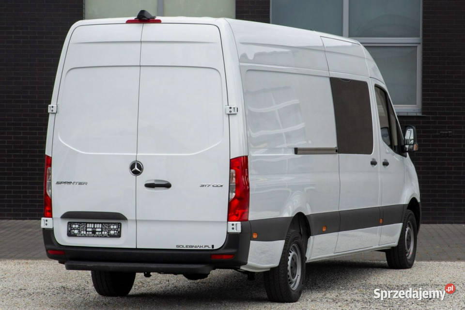 Mercedes Sprinter 7OSÓB BRYGADOWY L3H2 Długi furgon Mercedes-Benz Jarocin
