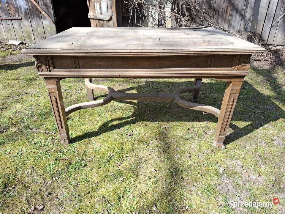 Stół plus komoda do renowacji około 1930 Pozostałe lubelskie Fajsławice