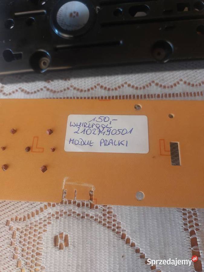 WHIRLPOOL 21027490501 MODUŁ PRALKI małopolskie Nowy Sącz sprzedam
