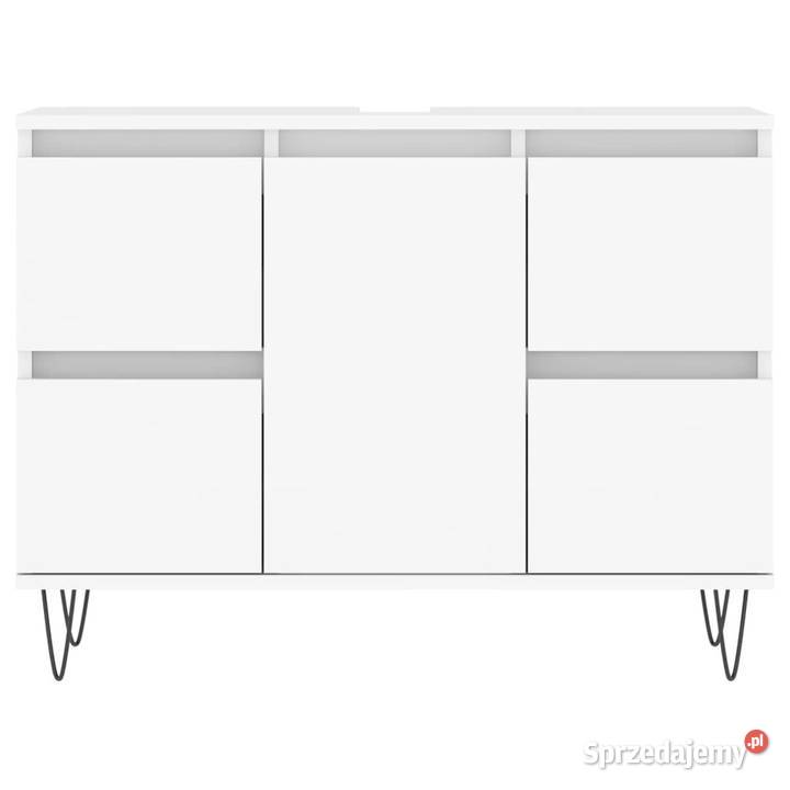 Szafka łazienkowa biała 80x33x60 materiał Warszawa
