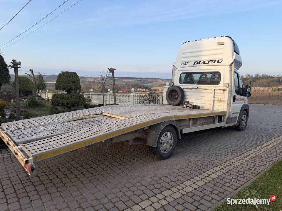 Fiat ducato autolaweta 30 pomoc drogowa Zielenice
