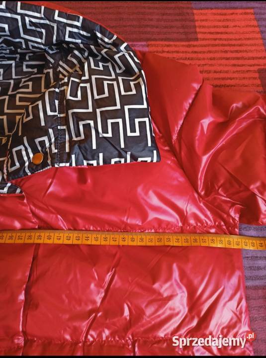 Kurtka czerwona dwustronna lekka Cieszyn