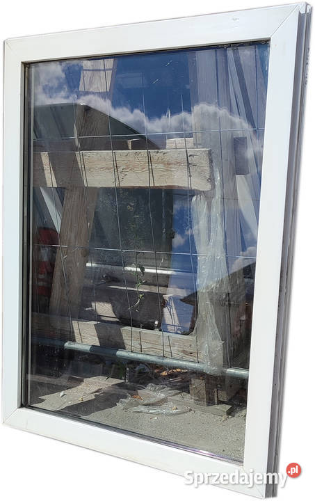 OKNA KacprzaK Witryna 80x103 FIX Używany PCV mazowieckie sprzedam
