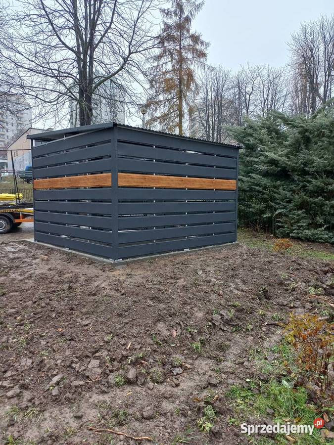 Wiata śmietnikowa Architektura ogrodowa Kraków