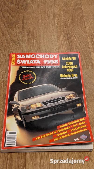 Katalog Samochody Świata 1997 1998 2000